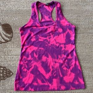 Lukka Racerback Yoga Tye Dye Tank Sz Med